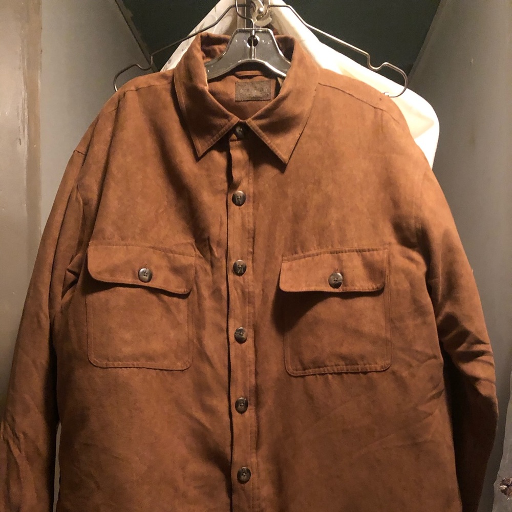 Men’s Suede Shirt